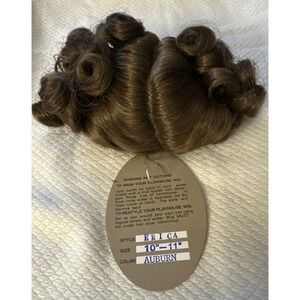 Playhouse Doll Wig Style Erica Size 10~11 Color Auburn Full Cap Bangs